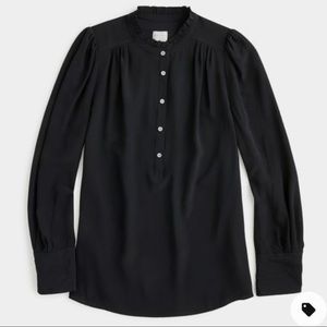 Hatch-J.Crew Maternity Silk Blouse